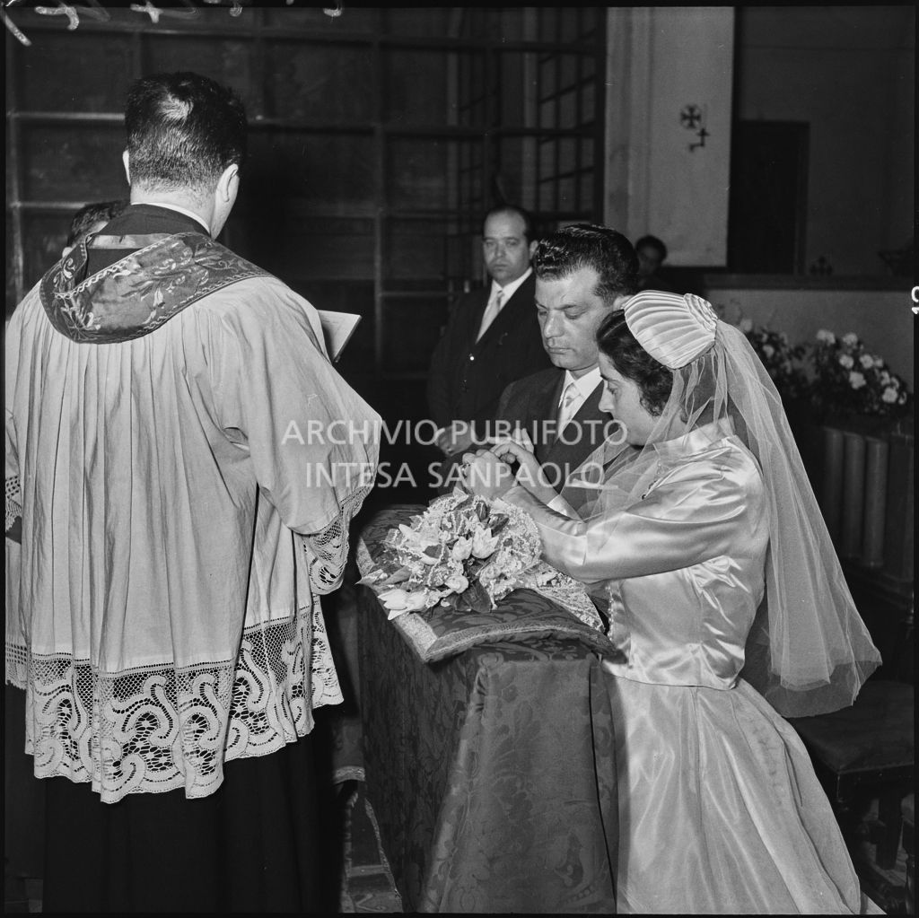 Un momento della celebrazione del matrimonio del dottor Reale<br>217449