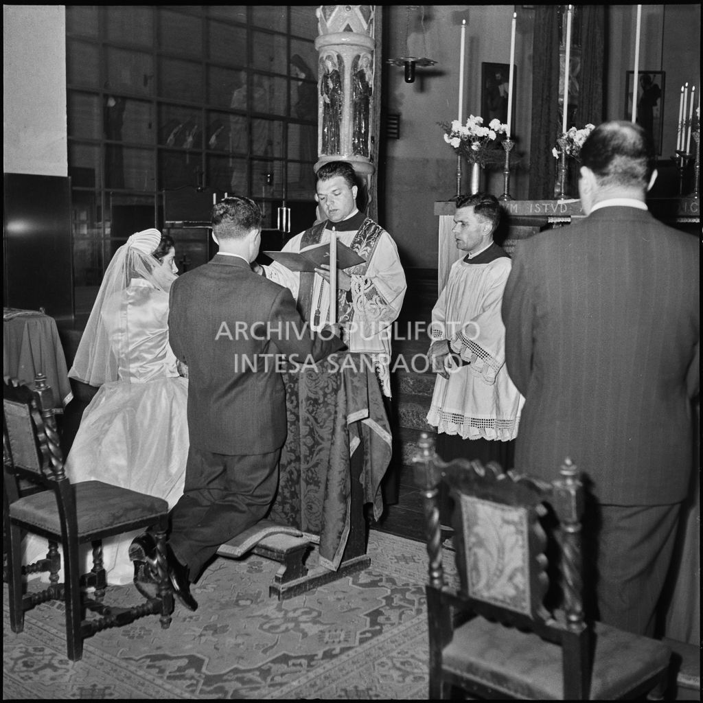 Un momento della celebrazione del matrimonio del dottor Reale<br>217452