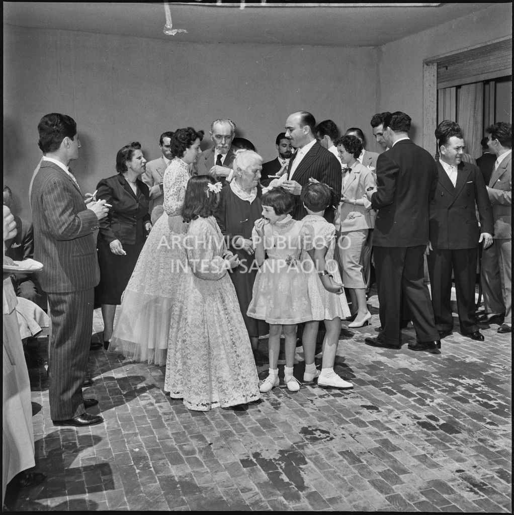 Ricevimento del matrimonio del dottor Della Croce celebrato nella Chiesa di San Protaso in via Osoppo a Milano<br>217459