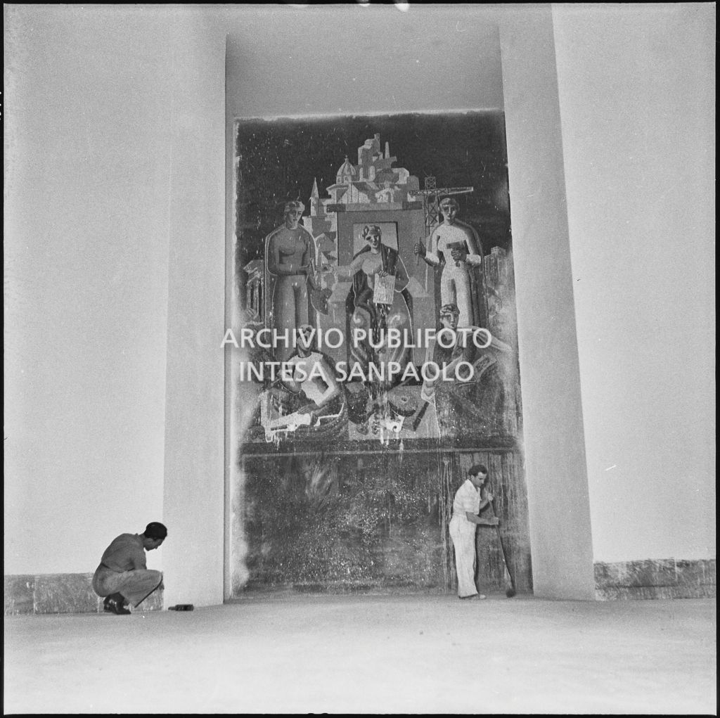 Lavori alla Triennale di Milano<br>221910