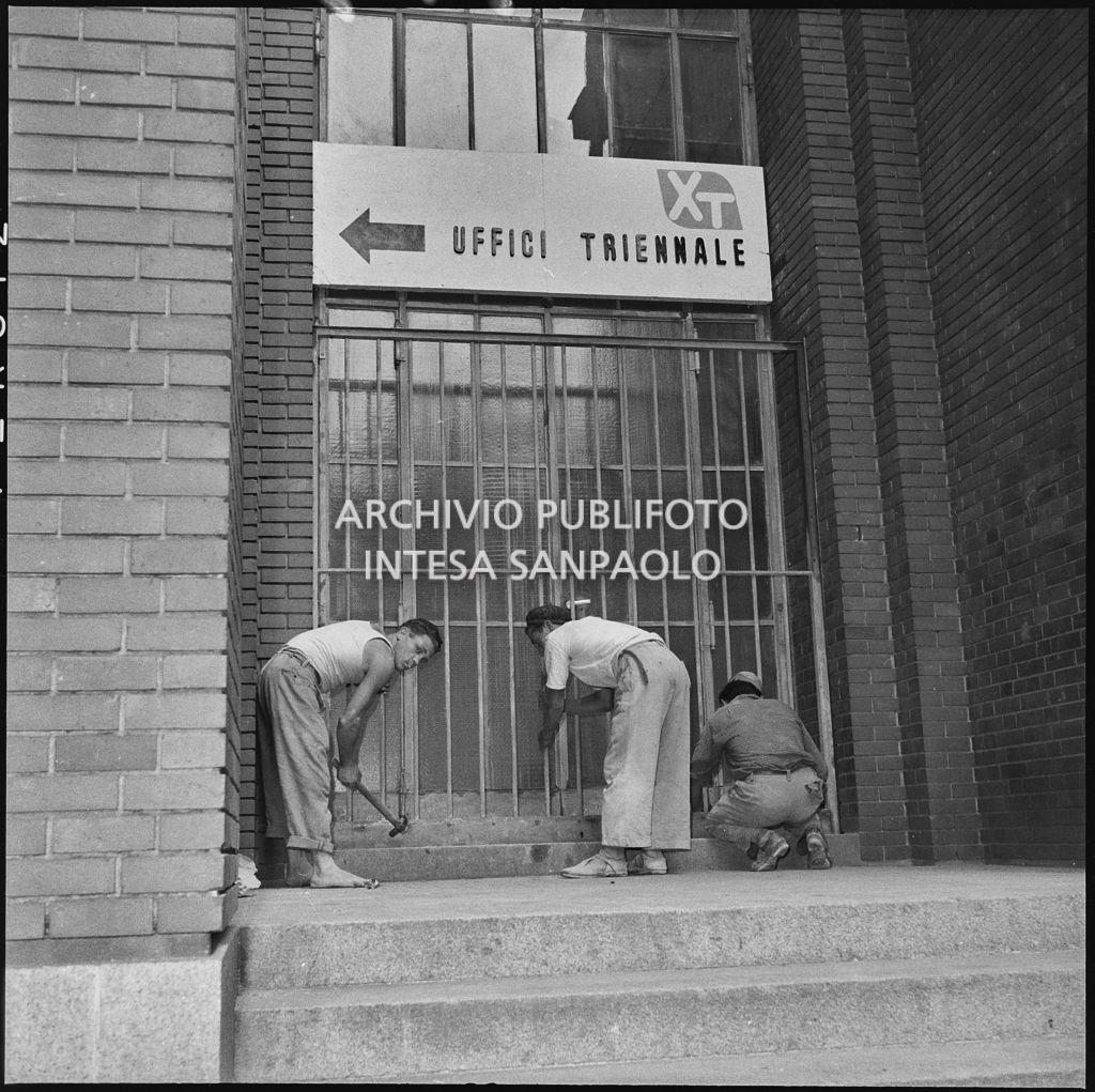 Lavori alla Triennale di Milano<br>221915