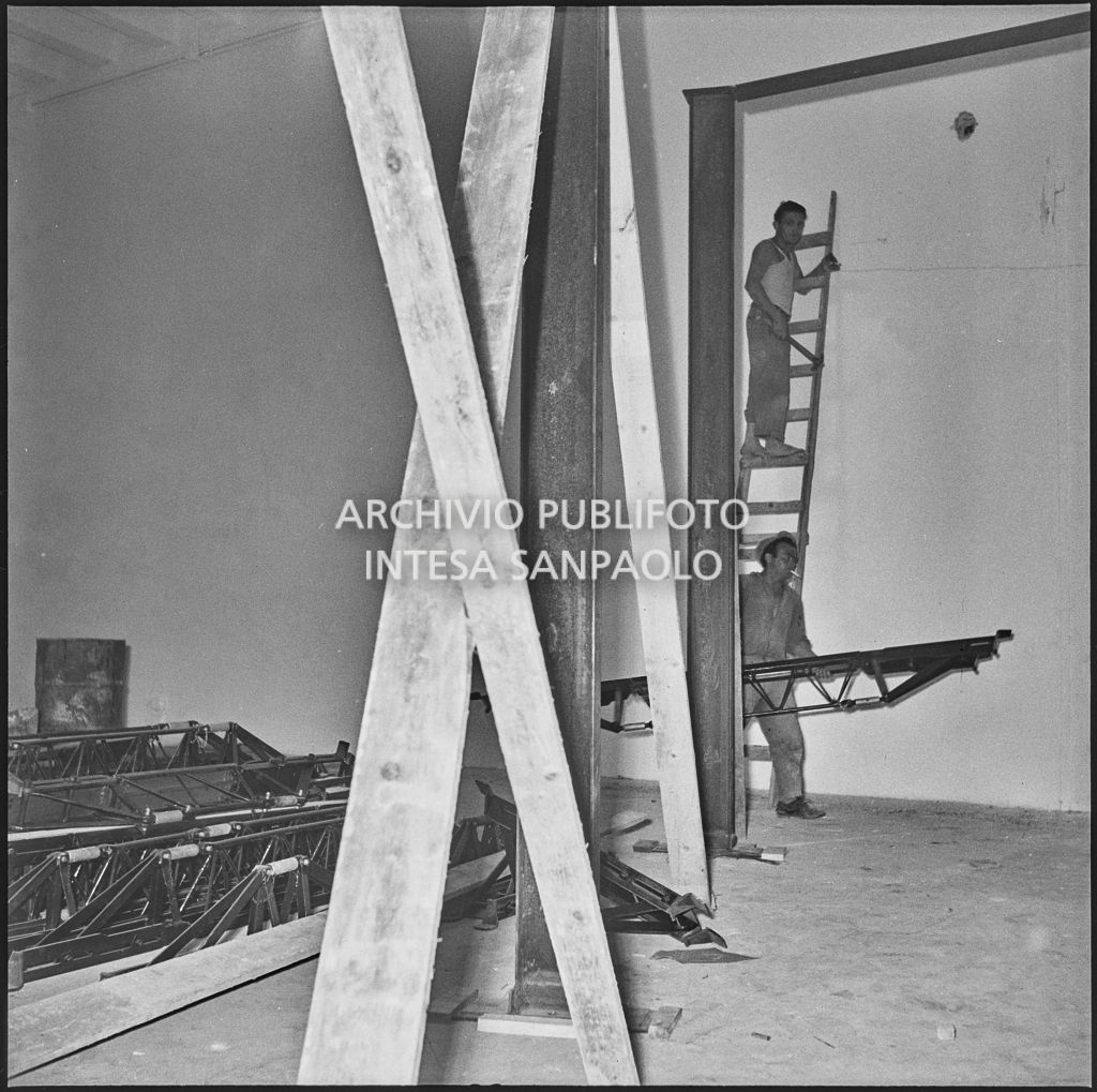 Lavori edili alla Triennale di Milano<br>221918