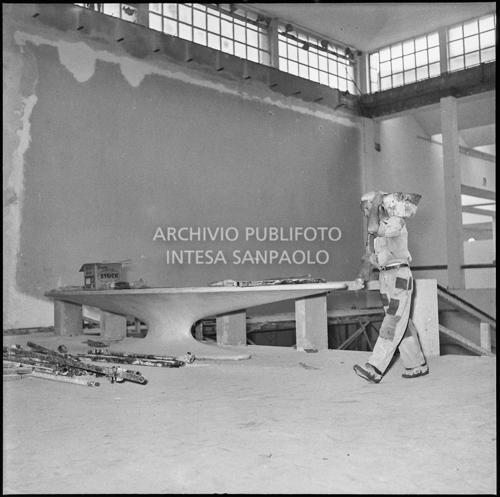 Lavori edili alla Triennale di Milano<br>221921