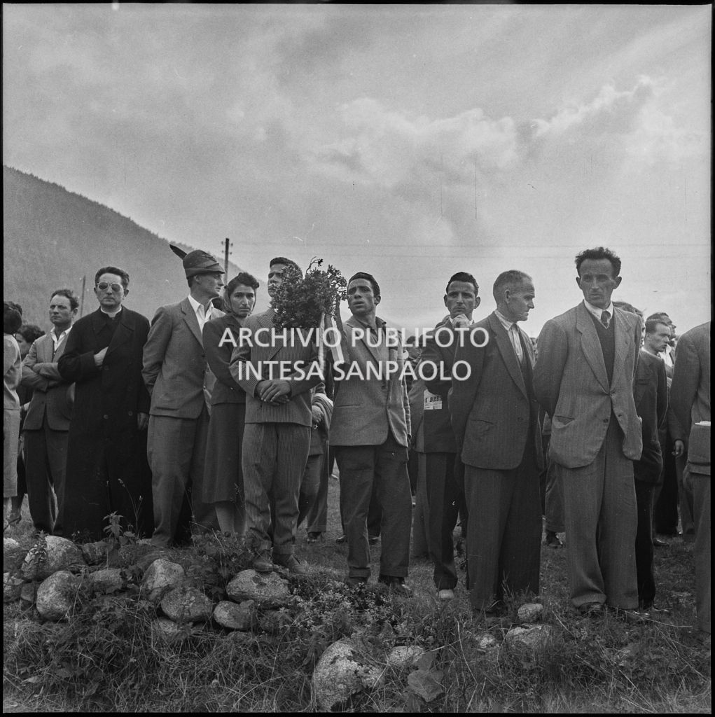 Partecipanti al funerale degli Alpini vittime della tragedia del passo del Gavia<br>222117