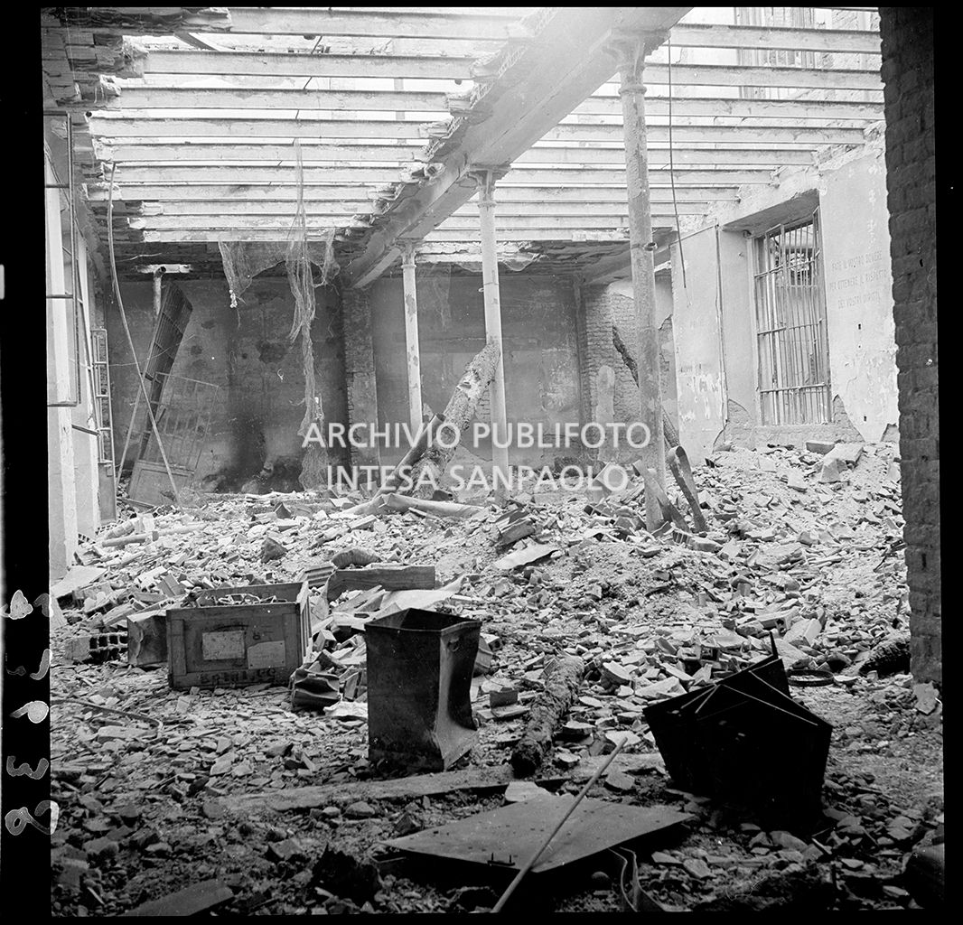 Ditta Belsana: danni causati dai bombardamenti