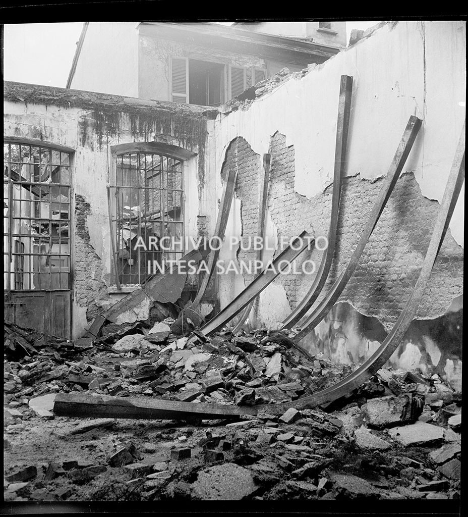 Ditta Belsana: danni causati dai bombardamenti