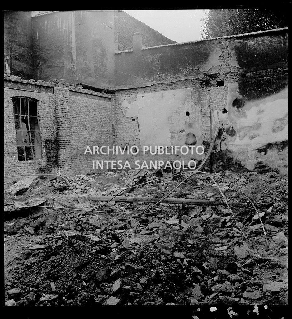 Ditta Belsana: danni causati dai bombardamenti
