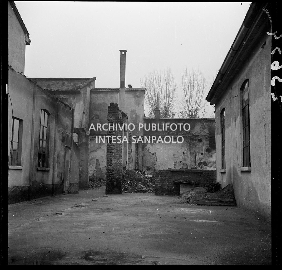 Ditta Belsana: danni causati dai bombardamenti