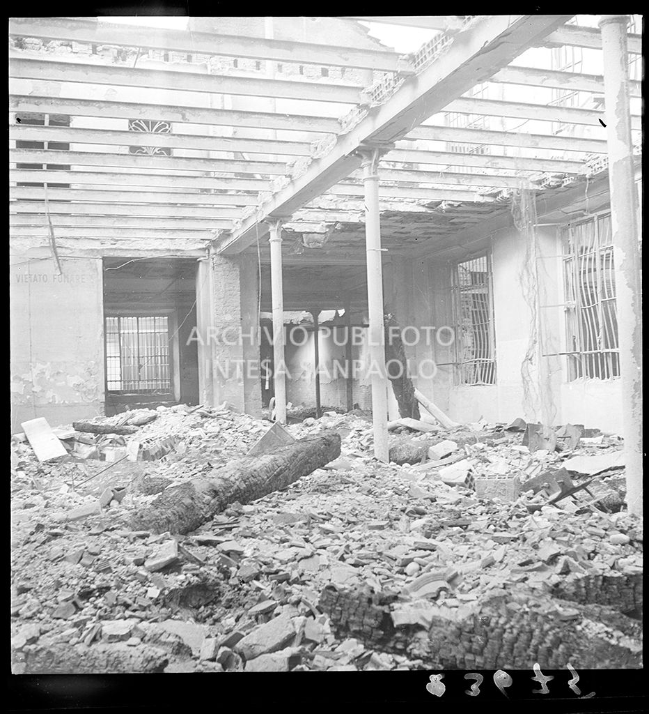 Ditta Belsana: danni causati dai bombardamenti