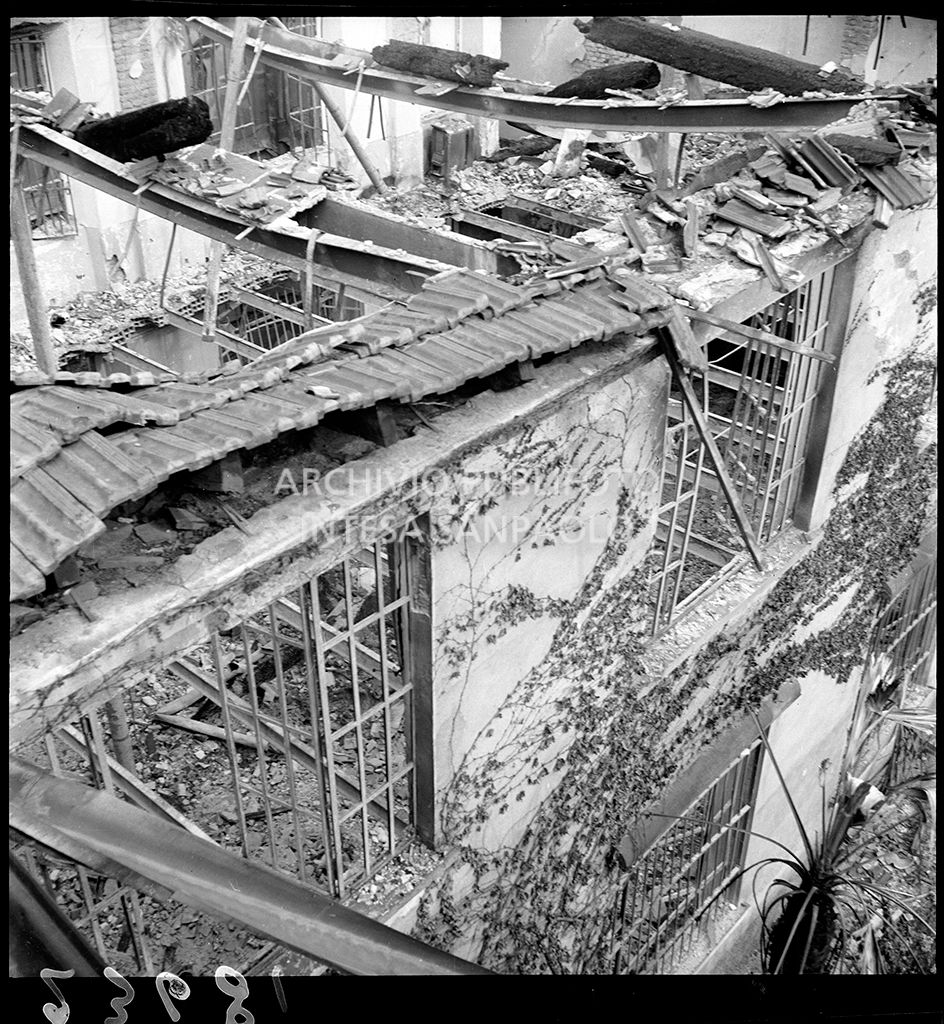 Ditta Belsana: danni causati dai bombardamenti