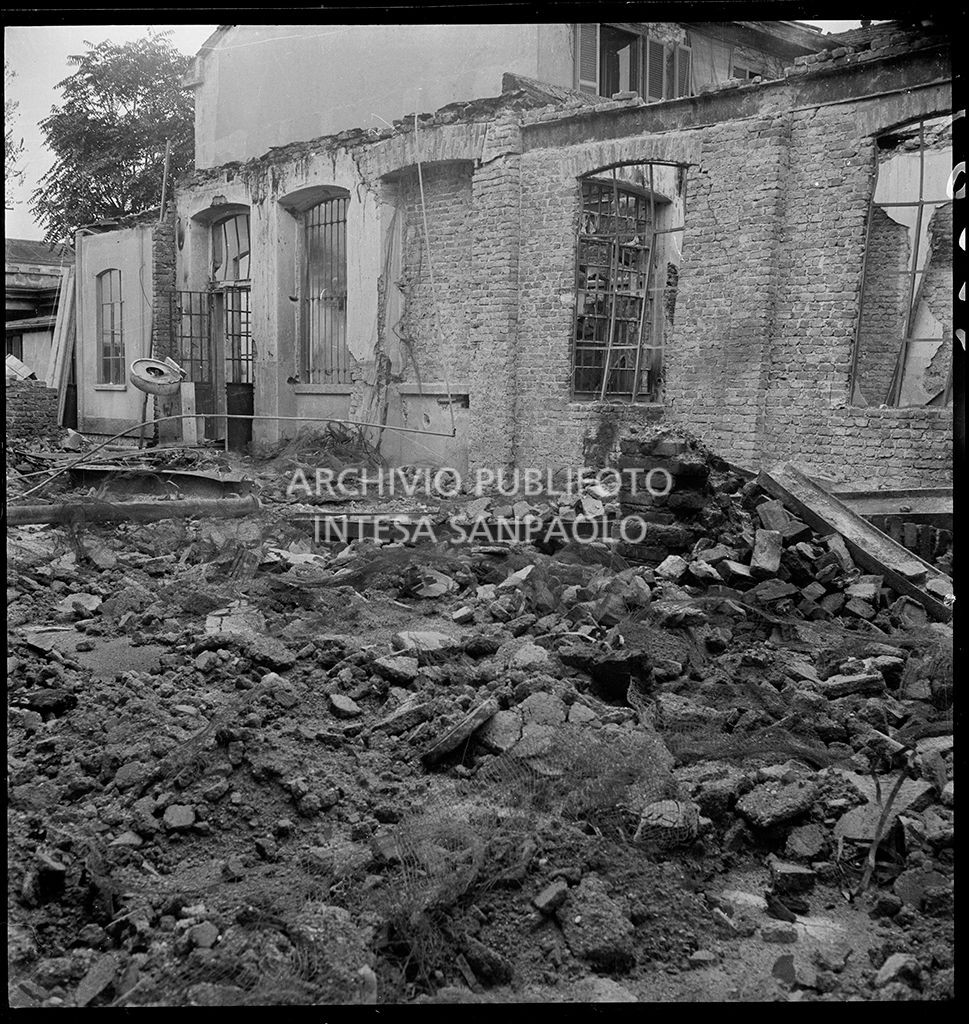Ditta Belsana: danni causati dai bombardamenti