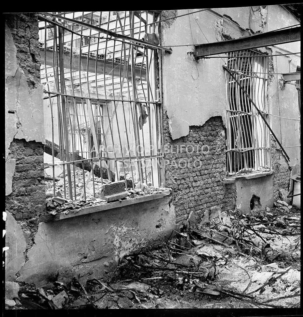 Ditta Belsana: danni causati dai bombardamenti