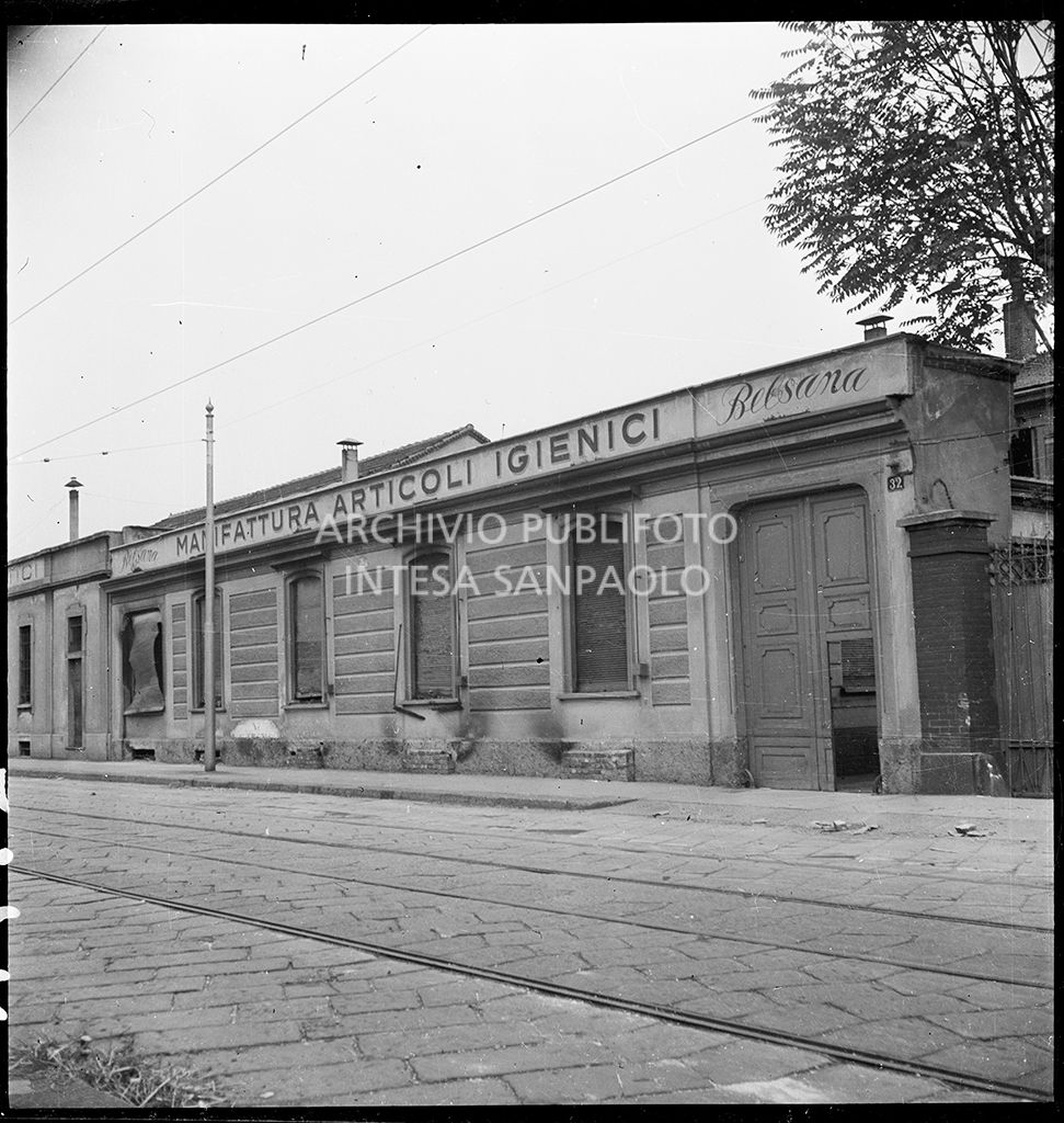Ditta Belsana: danni causati dai bombardamenti