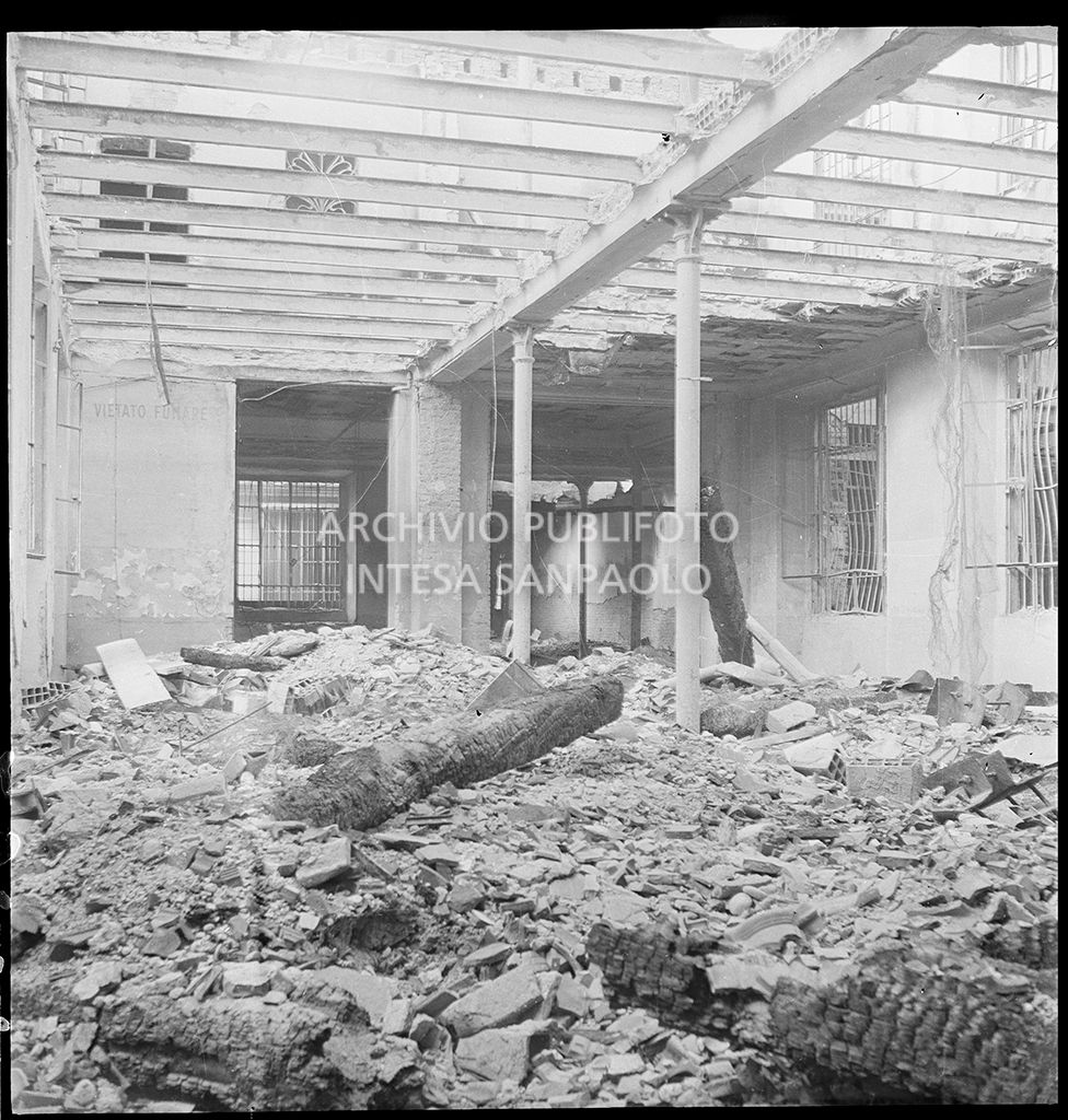 Ditta Belsana: danni causati dai bombardamenti