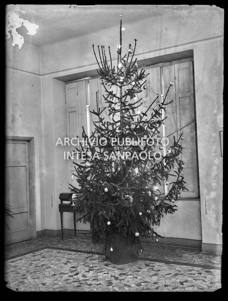 Albero di Natale presso la caserma della Guardia di Finanza di via Melchiorre Gioia a Milano<br>240239