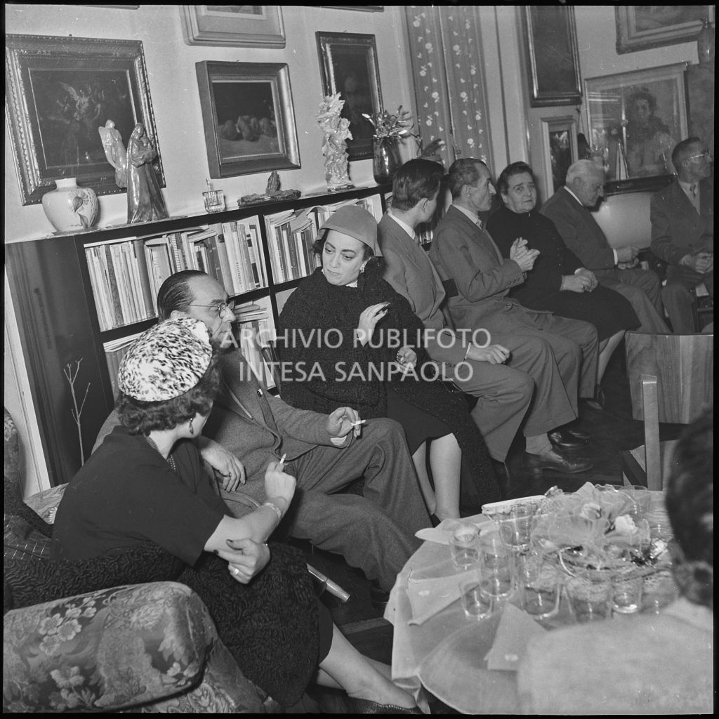 Ricevimento dopo il battesimo della nipote di Dino Villani<br>240382