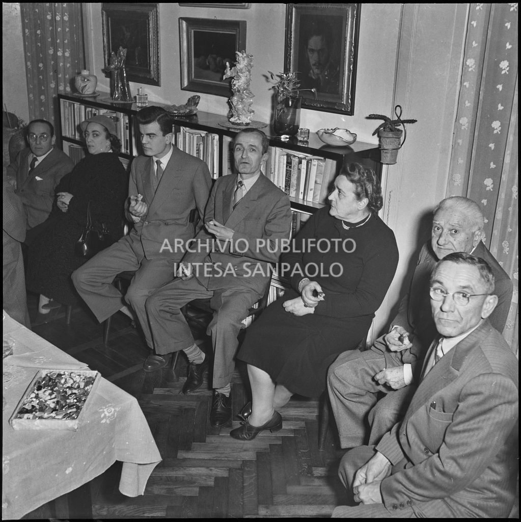 Ricevimento dopo il battesimo della nipote di Dino Villani<br>240383