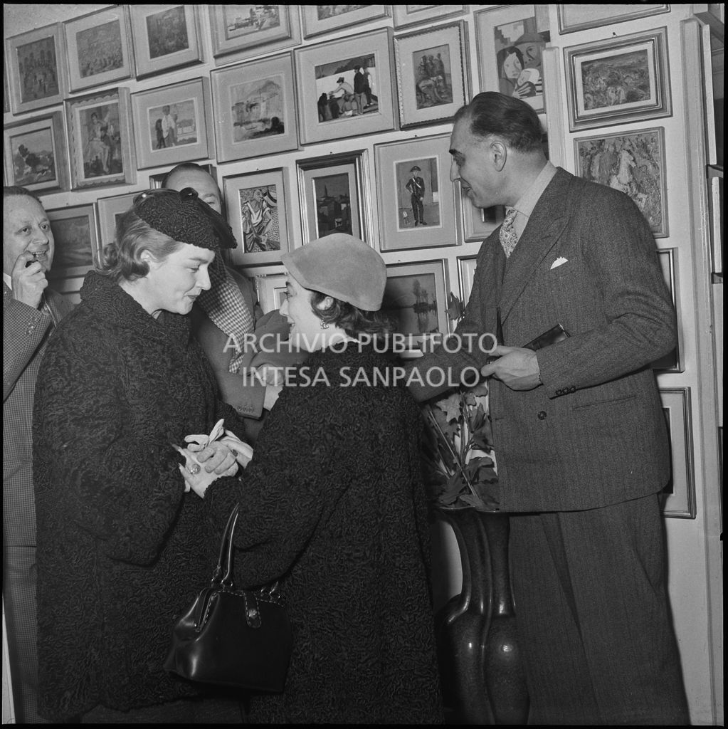 Ricevimento dopo il battesimo della nipote di Dino Villani<br>240387