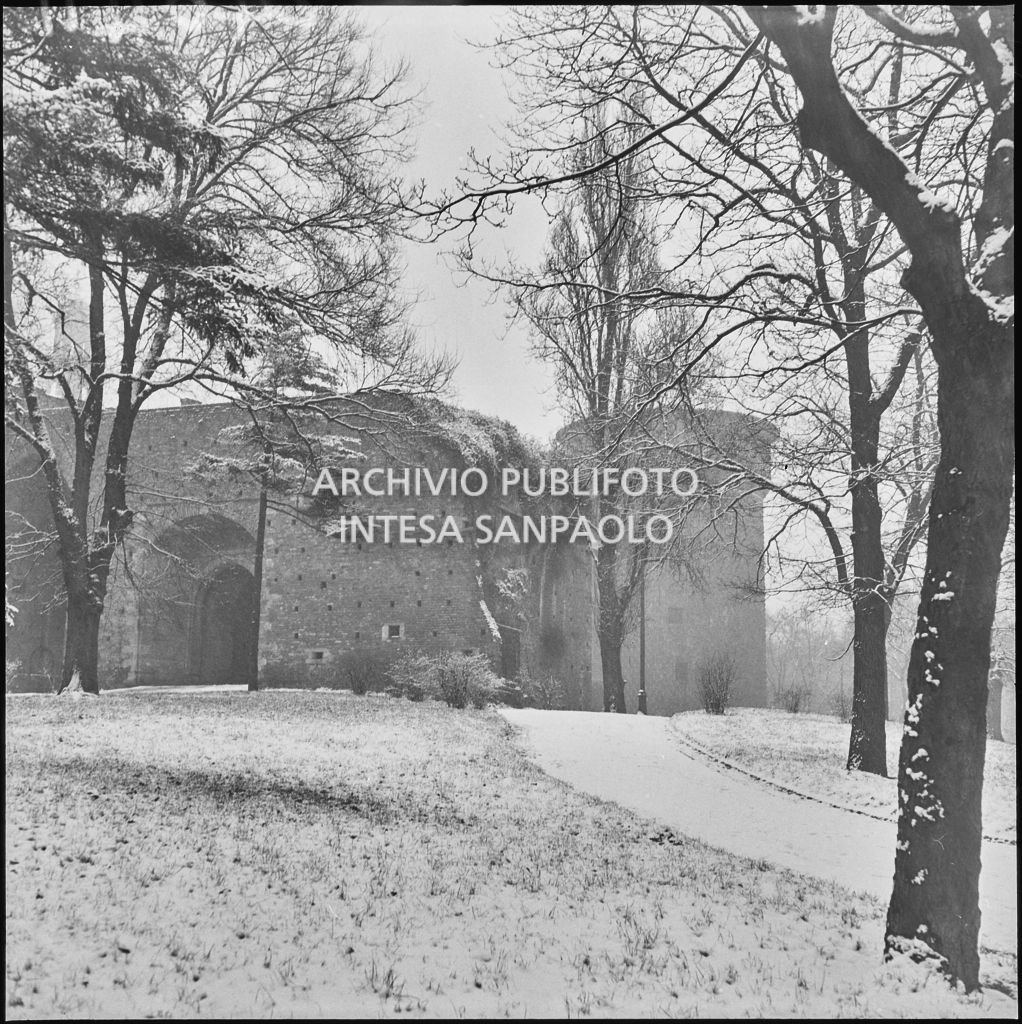 Uno scorcio del Castello Sforzesco di Milano<br>240411