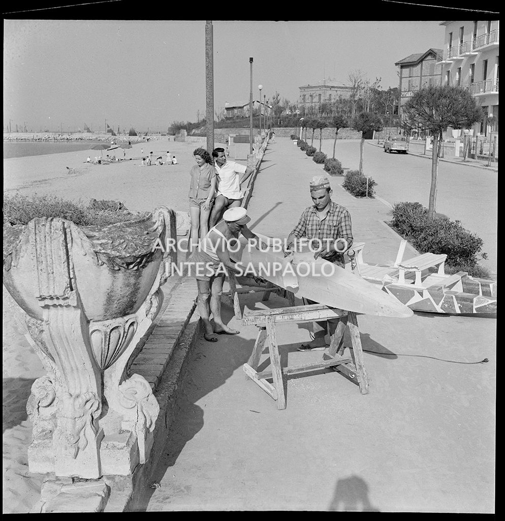 Il Giorno. Servizio sull'Adriatico