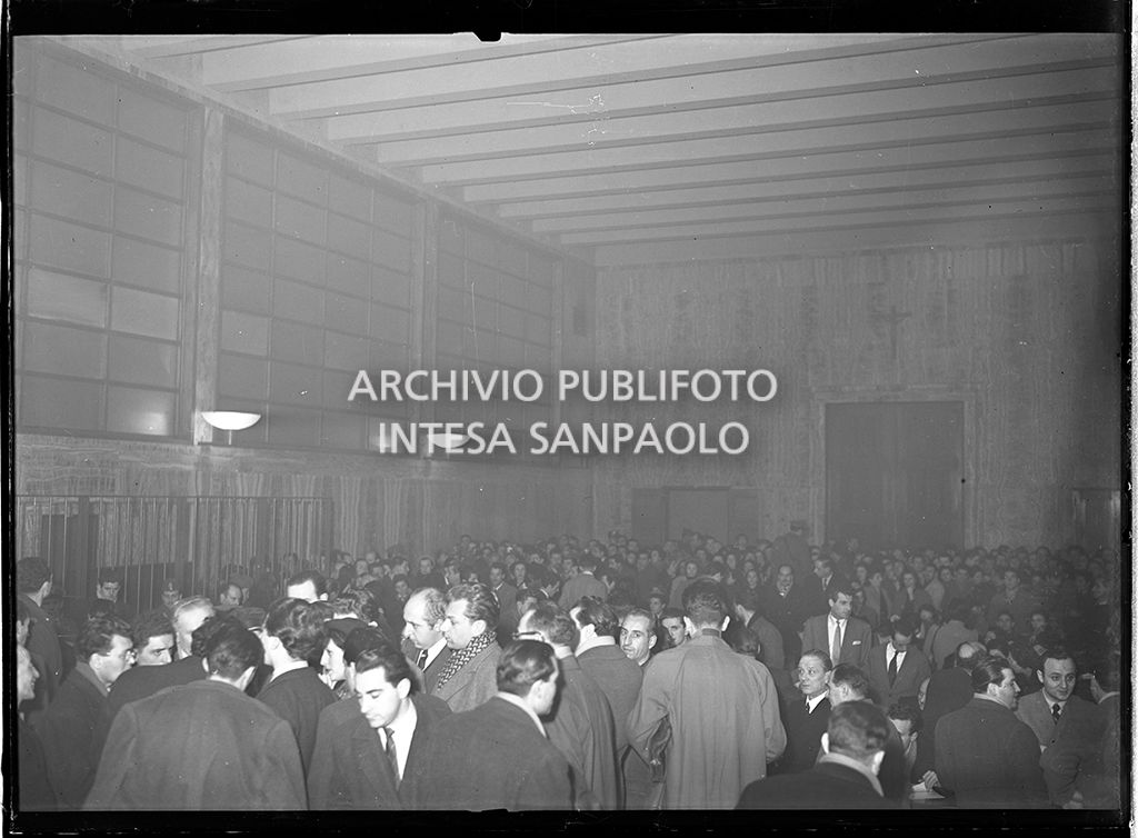 Folla in aula al processo in Corte d'Assise a Milano a Caterina Fort<br>64303