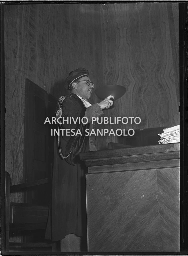 Il procuratore generale Giovanni Di Matteo in aula al Tribunale di Milano nel processo in Corte d'Assise a Caterina Fort<br>64335