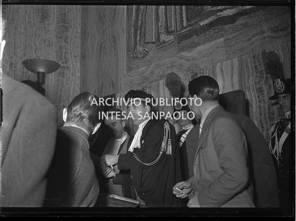 Luigi Marantonio, presidente della Corte d'Assise nel processo a Caterina Fort, in aula al Tribunale di Milano<br>64339