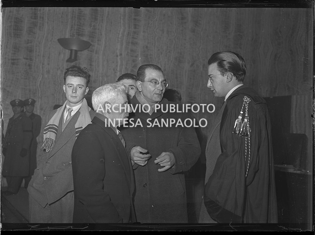 Al centro il fratello della vittima Franca Pappalardo in un'aula al Tribunale di Milano per il processo in Corte d'Assise a Caterina Fort<br>64343