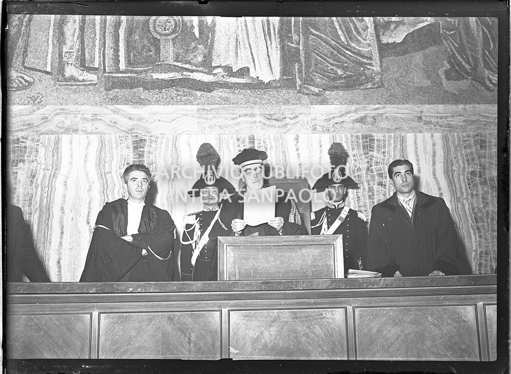 La Corte d'Assise del processo a Caterina Fort in aula<br>64346