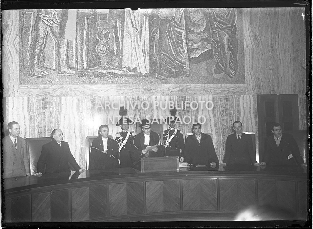 Lettura della sentenza della Corte d'Assise del processo a Caterina Fort<br>64348