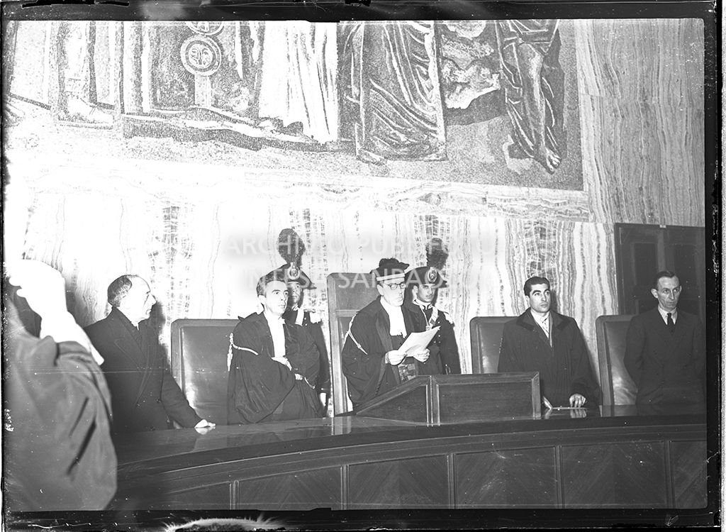 Lettura della sentenza della Corte d'Assise del processo a Caterina Fort<br>64352