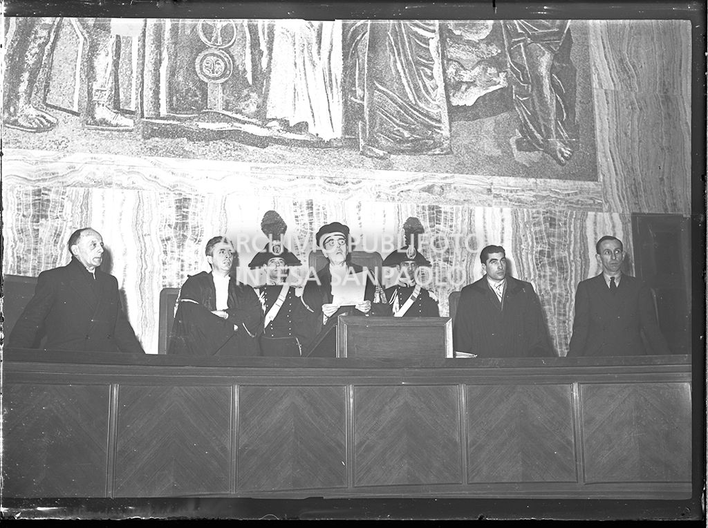 Lettura della sentenza della Corte d'Assise del processo a Caterina Fort<br>64353