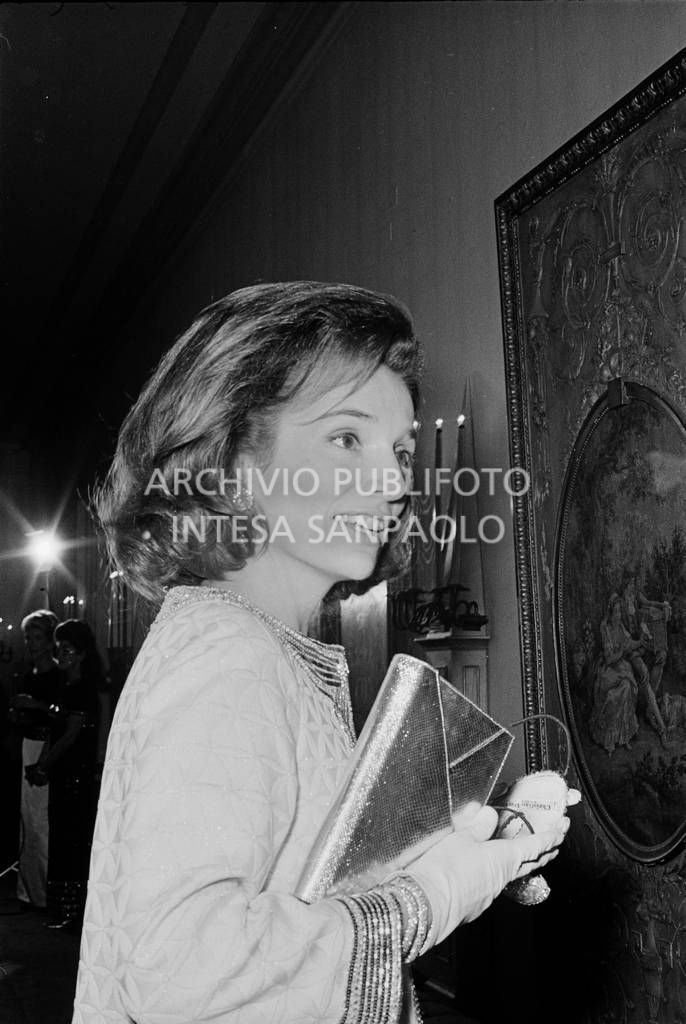 Lee Radziwill al "Black and White Ball" organizzato da Truman Capote<br>728135/113