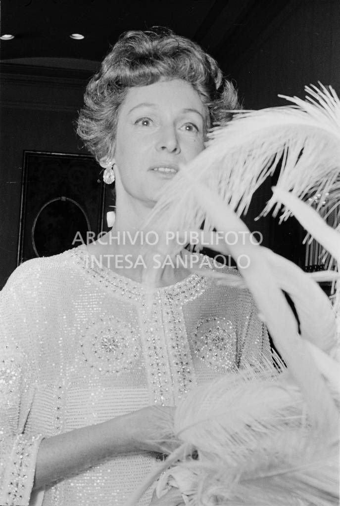 Marella Agnelli al "Black and White Ball" organizzato da Truman Capote<br>728135/122