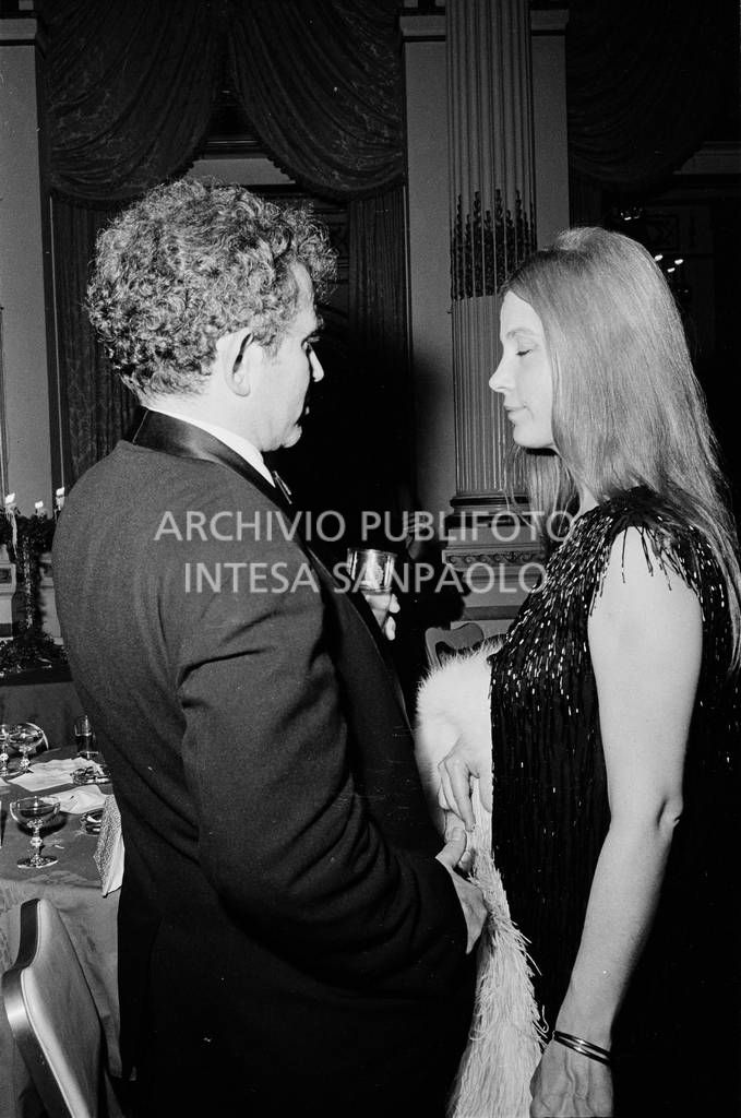 Norman Mailer al "Black and White Ball" organizzato da Truman Capote<br>728135/162