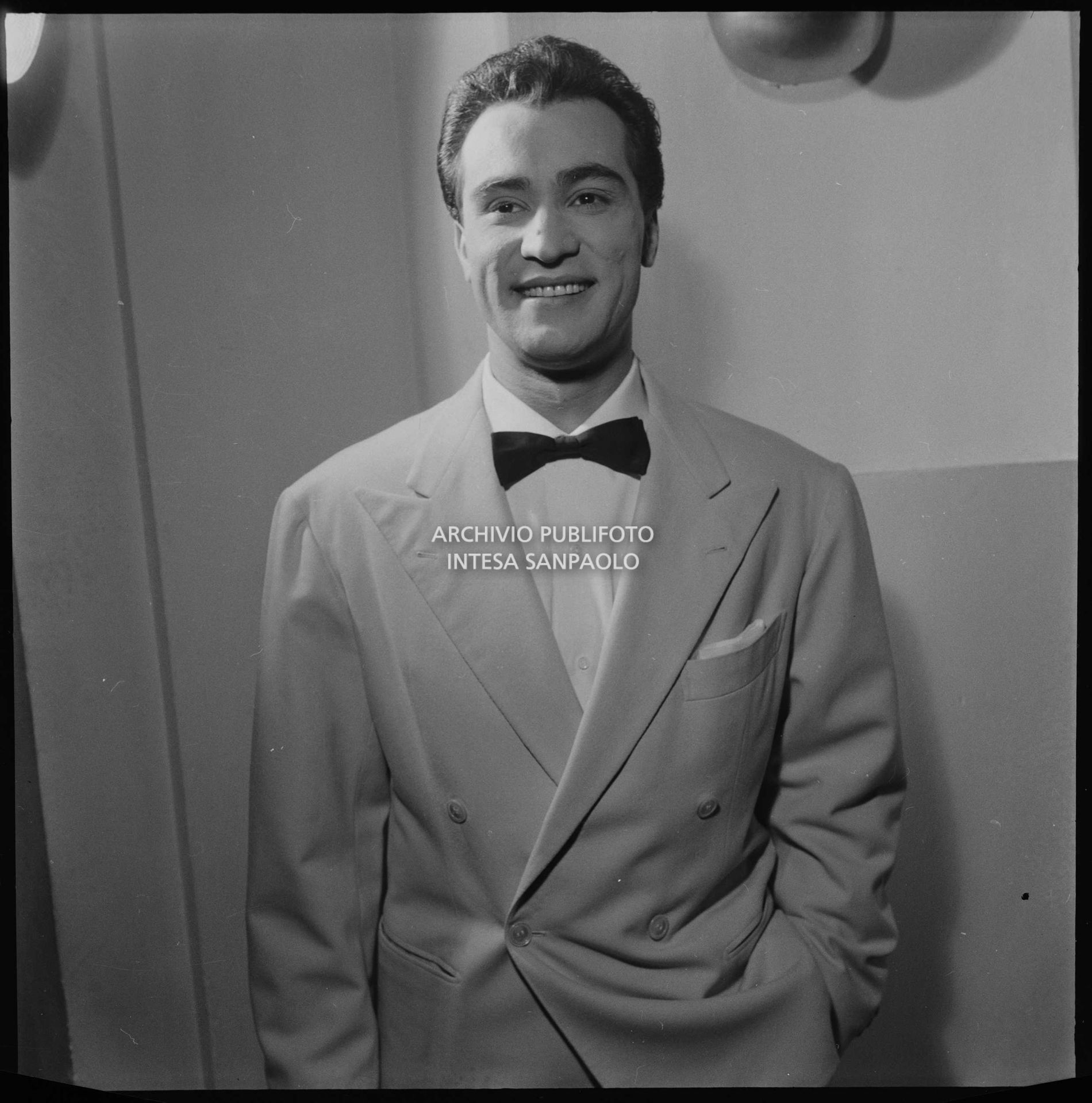 Nunzio Gallo al VII Festival della canzone italiana di Sanremo