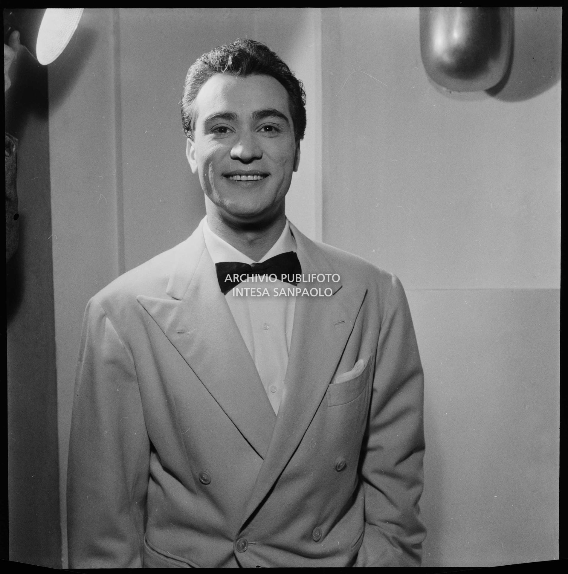 Nunzio Gallo al VII Festival della canzone italiana di Sanremo