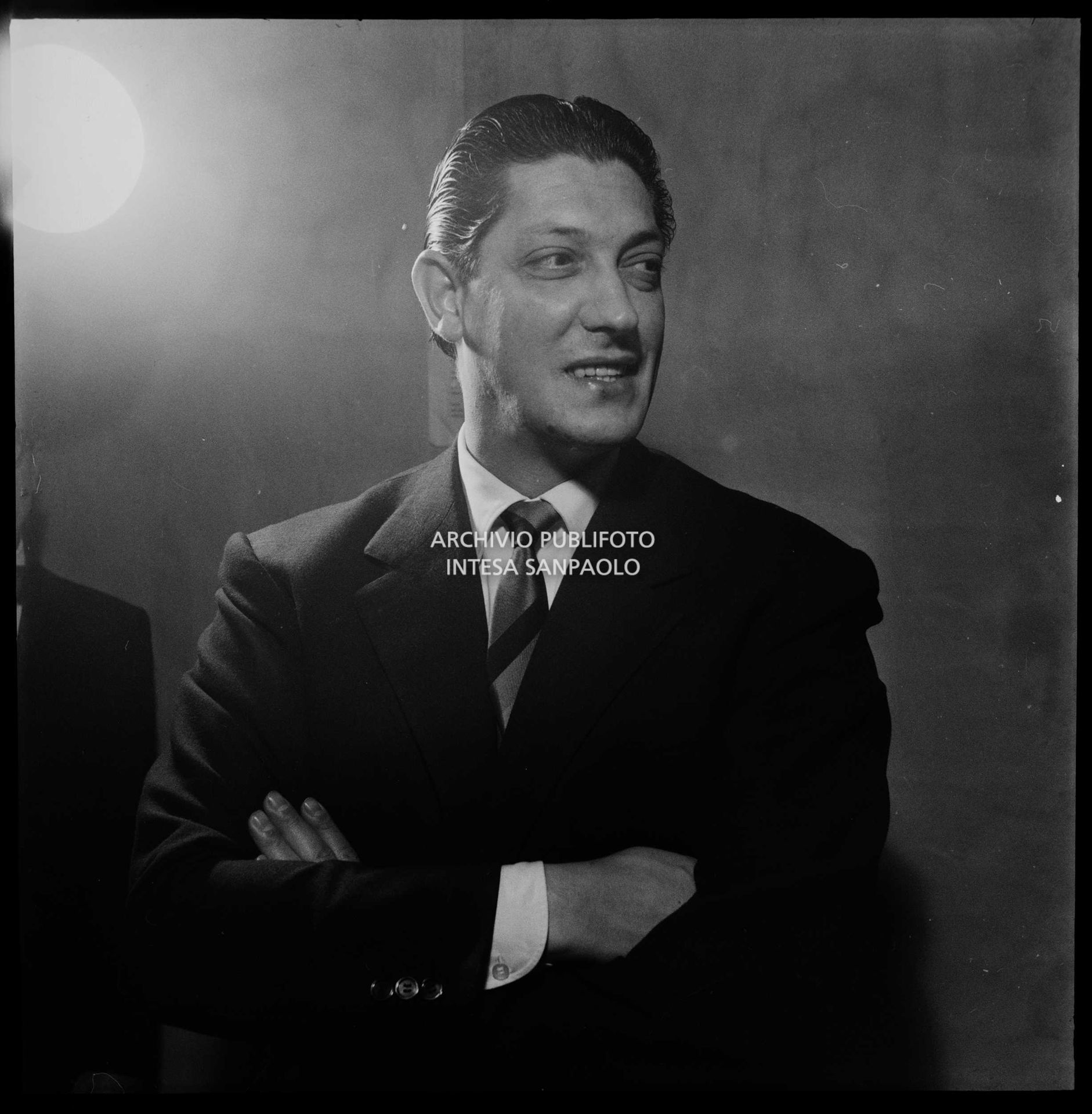 Luciano Virgili al VII Festival della canzone italiana di Sanremo