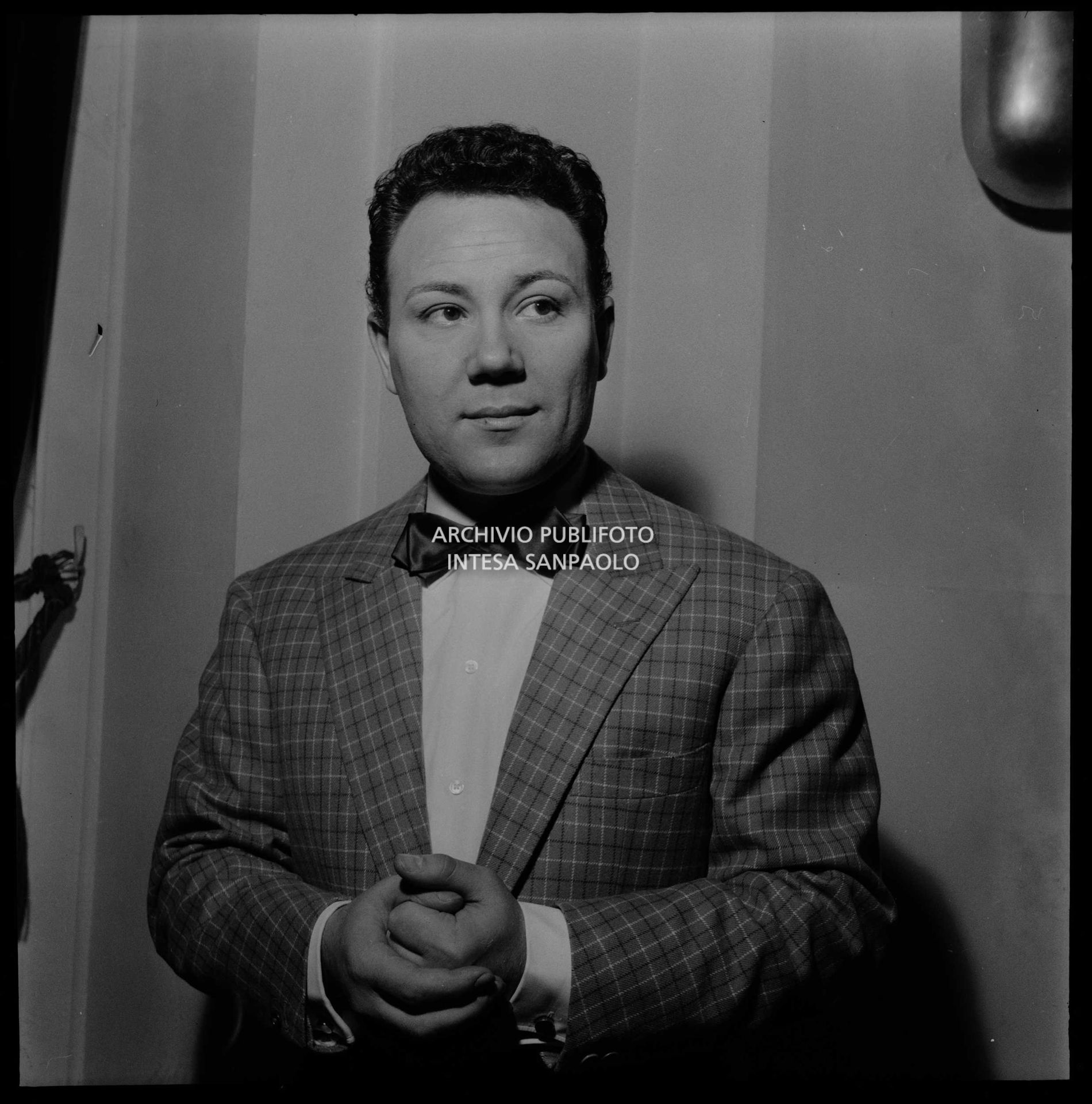 Claudio Villa al VII Festival della canzone italiana di Sanremo