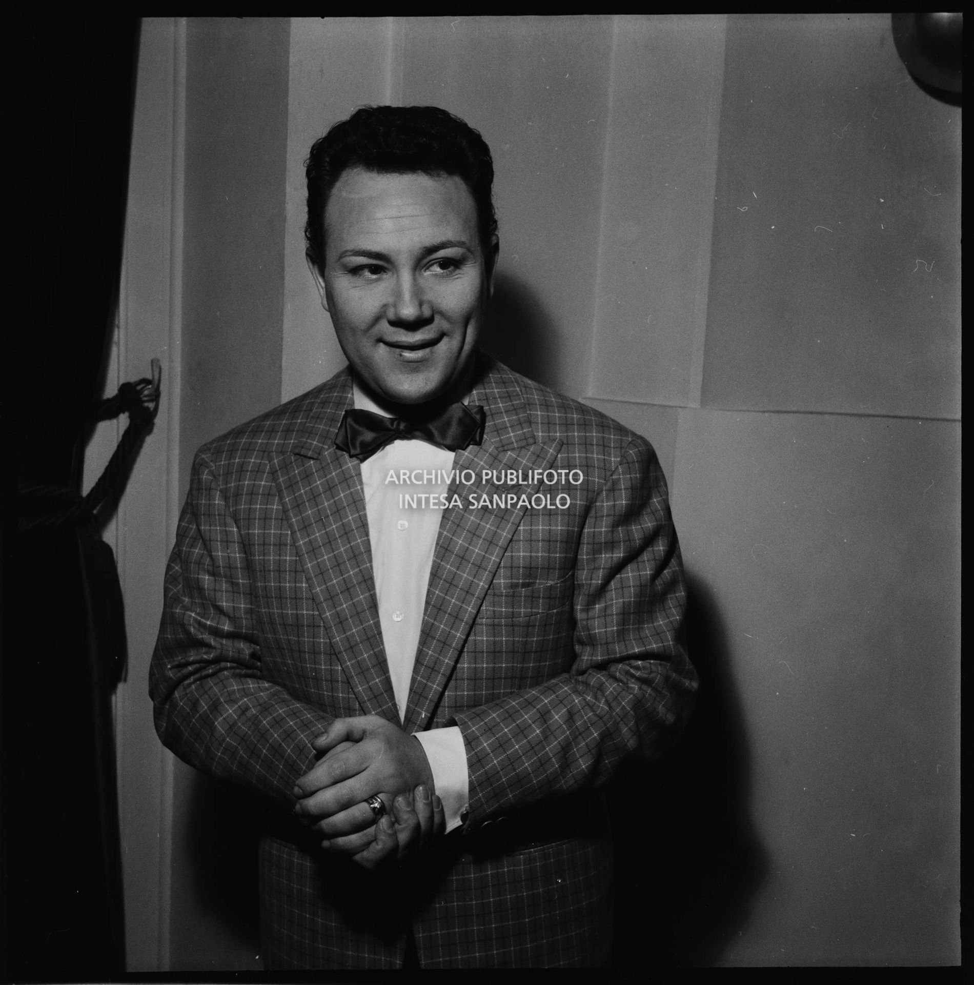 Claudio Villa al VII Festival della canzone italiana di Sanremo