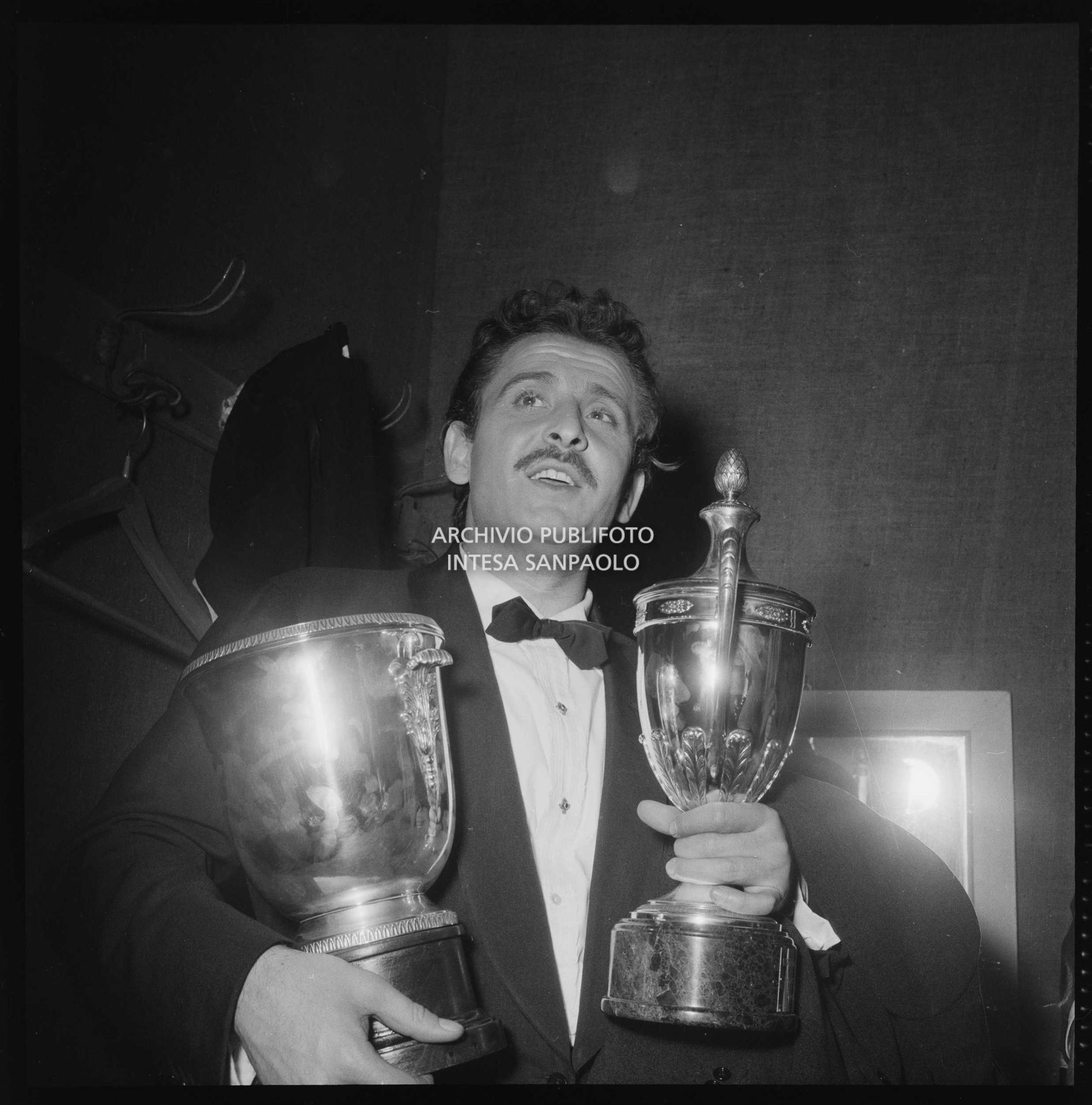 Domenico Modugno vincitore del IX Festival di Sanremo