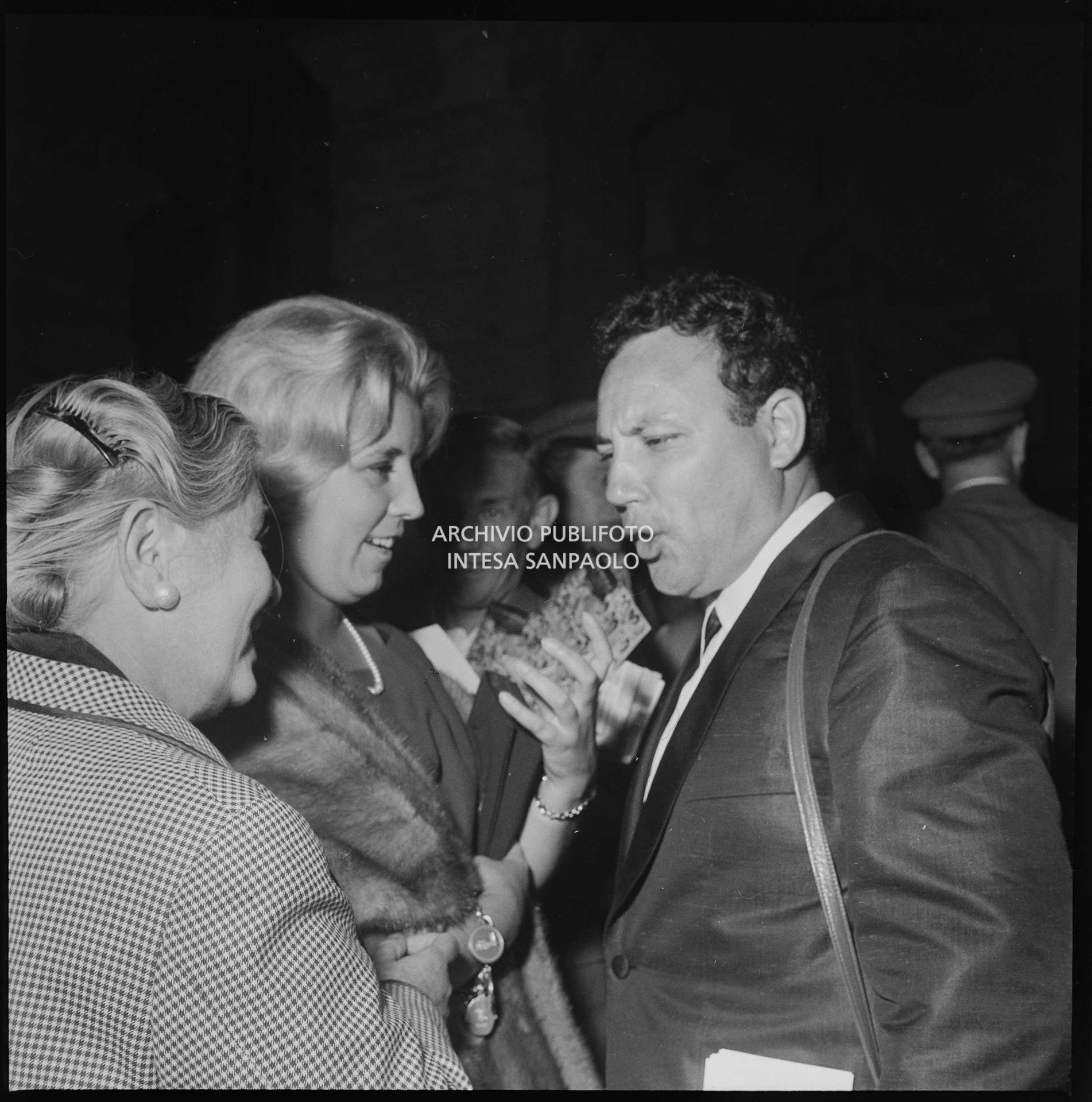 Wilma De Angelis e Claudio Villa al Festival della canzone italiana di Sanremo