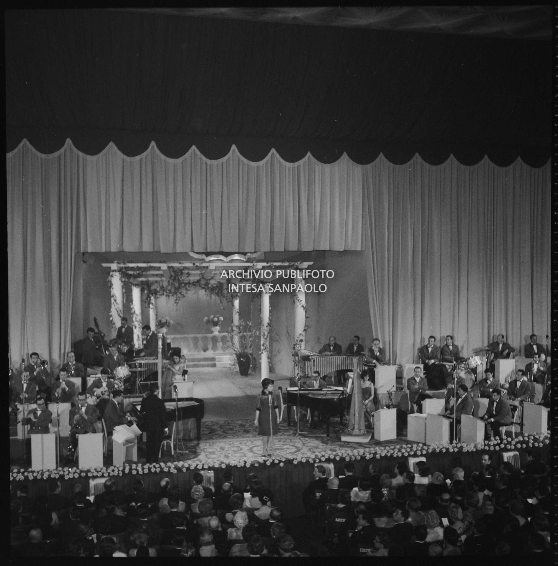 Niki Davis all'XI Festival della canzone italiana di Sanremo