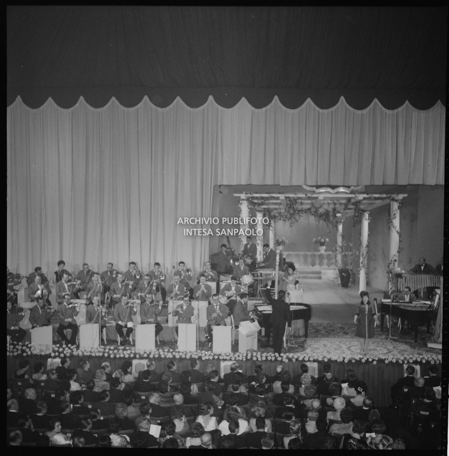 Niki Davis all'XI Festival della canzone italiana di Sanremo