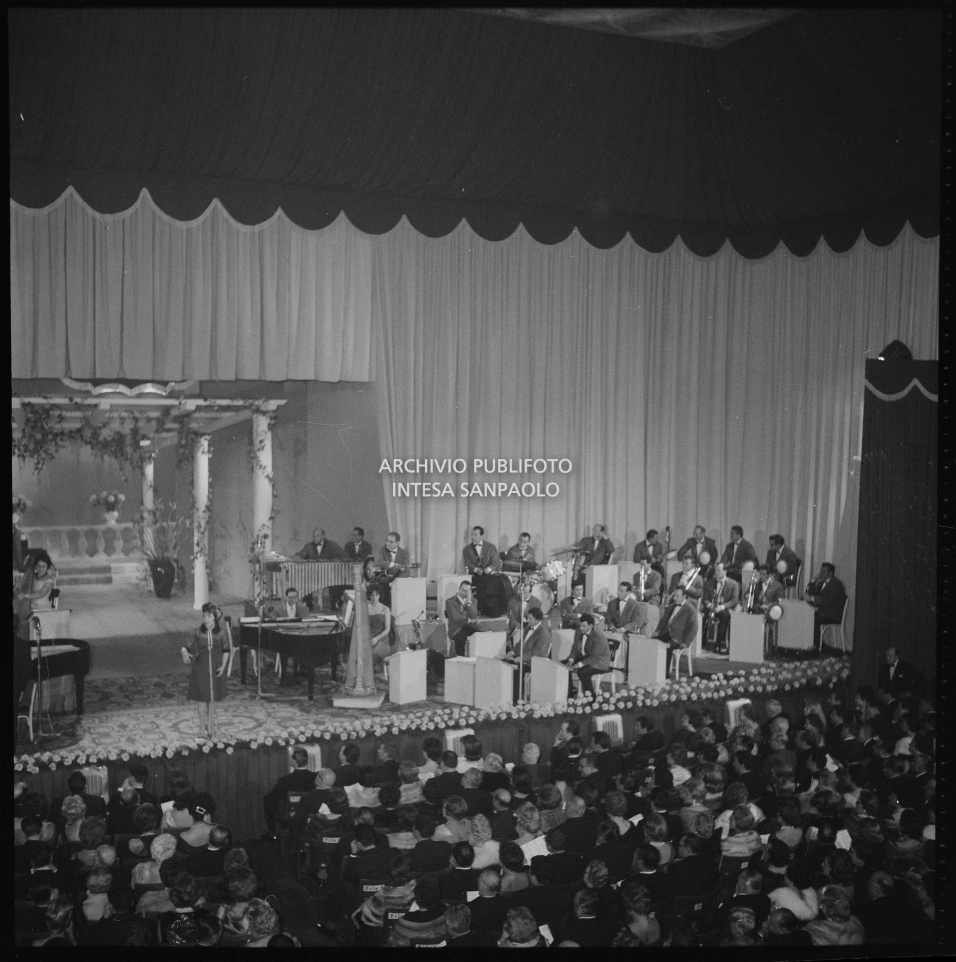 Niki Davis all'XI Festival della canzone italiana di Sanremo