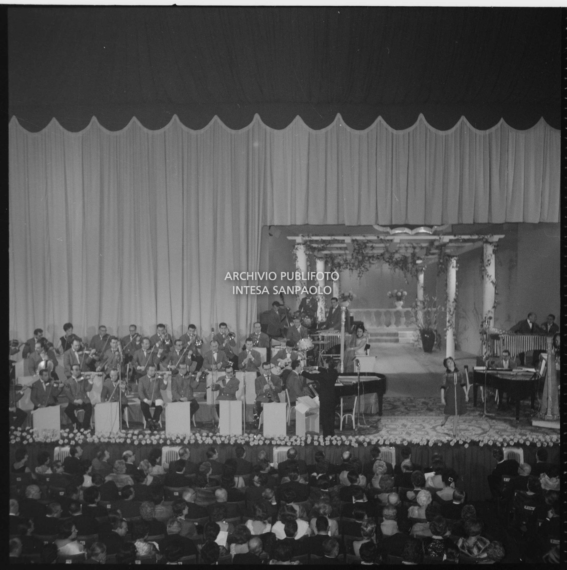 Niki Davis all'XI Festival della canzone italiana di Sanremo