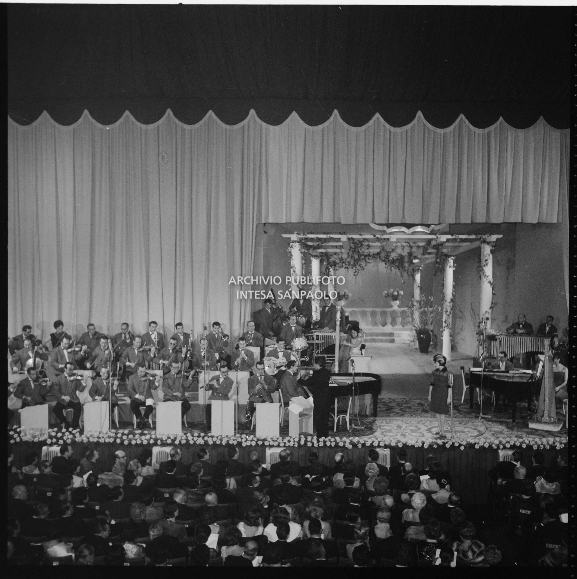 Niki Davis all'XI Festival della canzone italiana di Sanremo