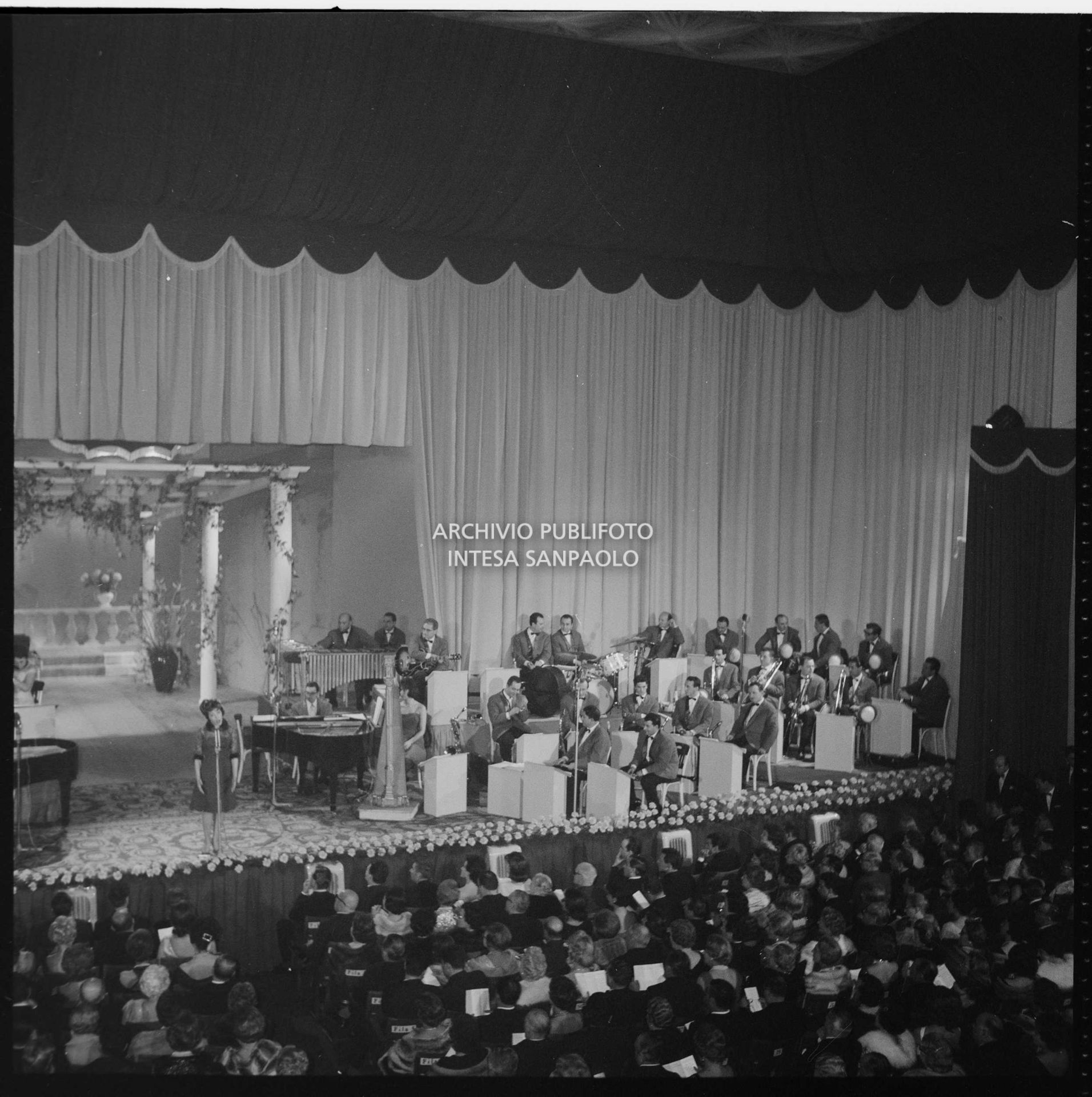 Niki Davis all'XI Festival della canzone italiana di Sanremo