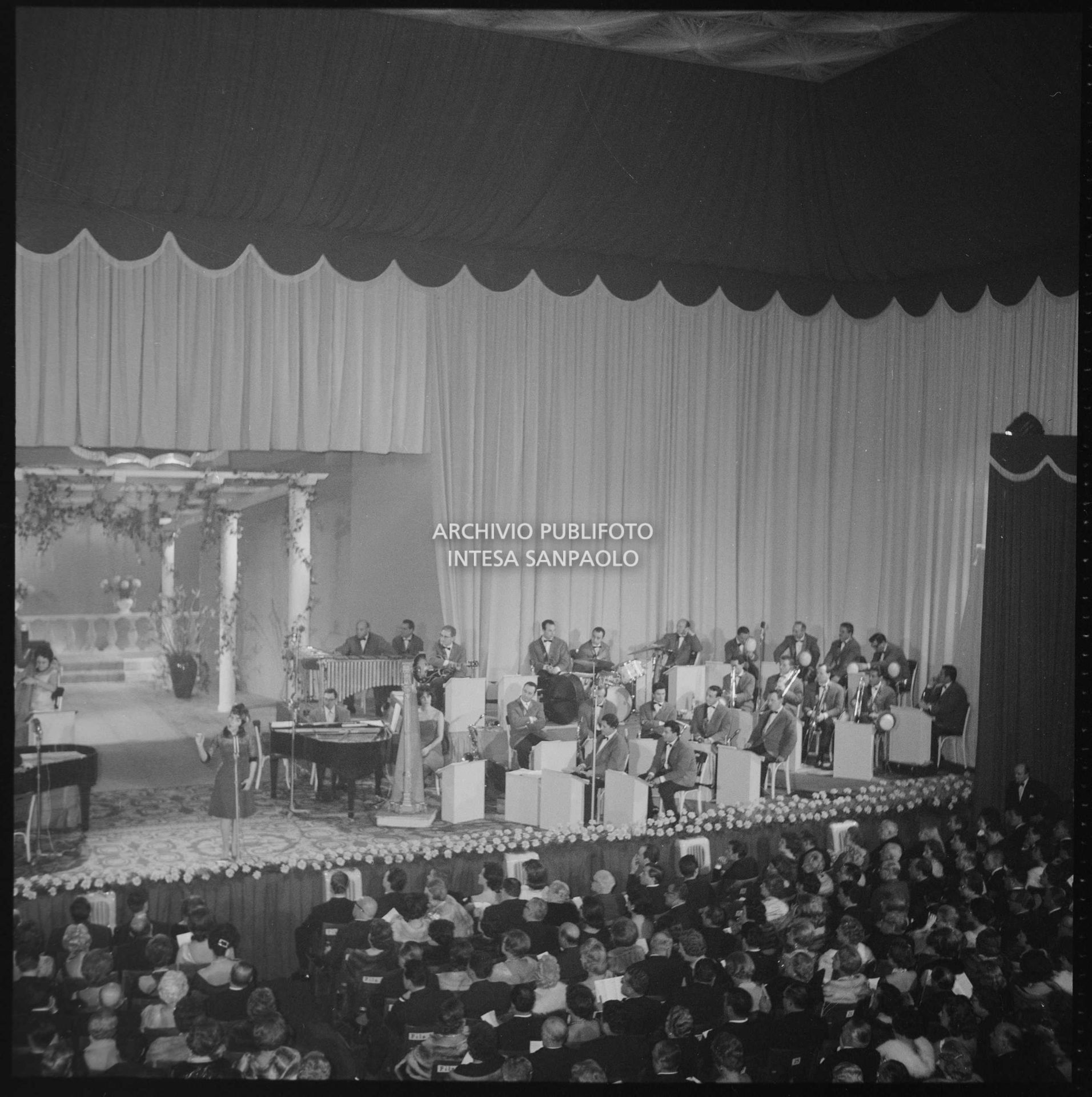 Niki Davis all'XI Festival della canzone italiana di Sanremo