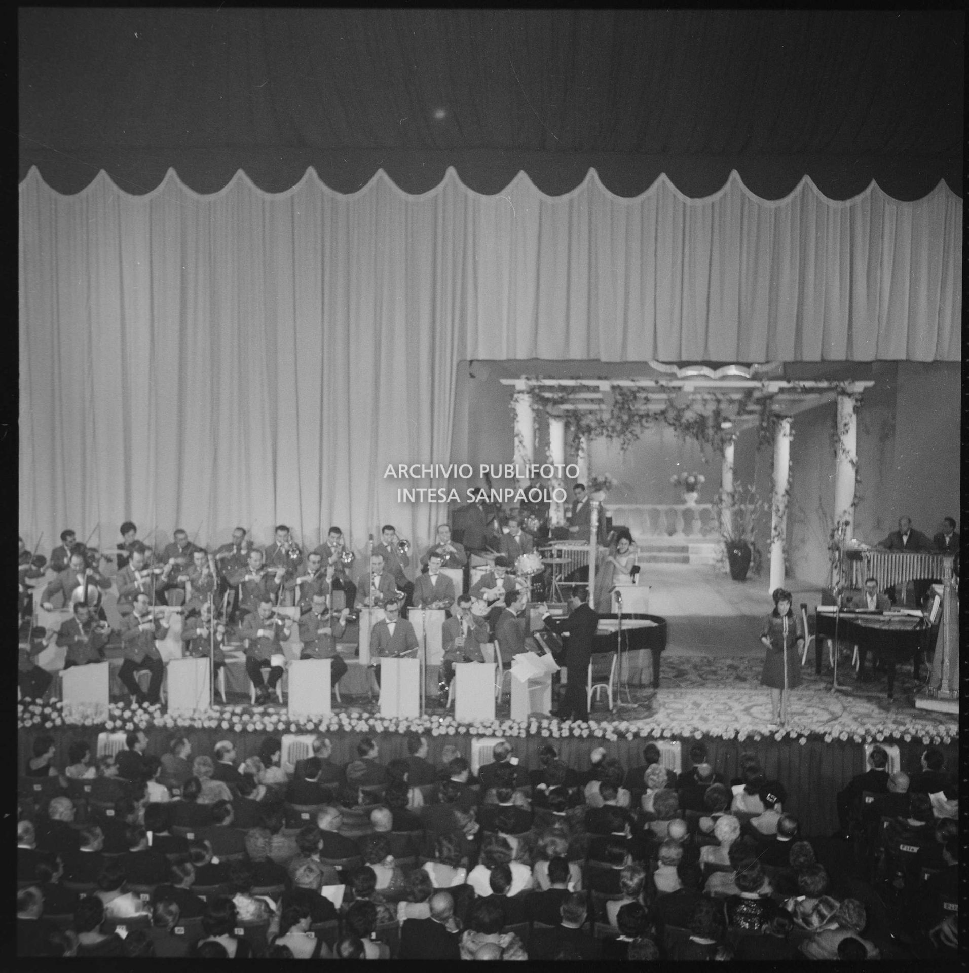 Niki Davis all'XI Festival della canzone italiana di Sanremo